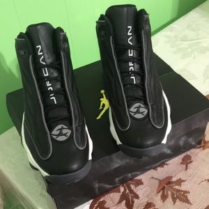 Black /white Jordan pro strong